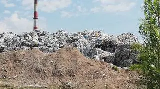 Teren kilka dni przed wybuchem pożaru