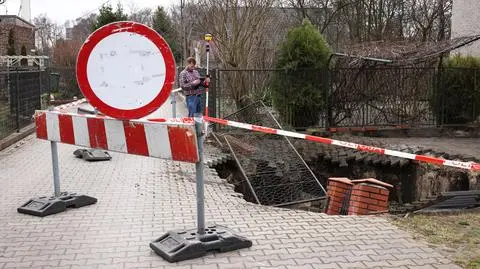 Droga została zamknięta