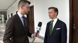 Od lewej Artur Molęda i Krzysztof Bosak
