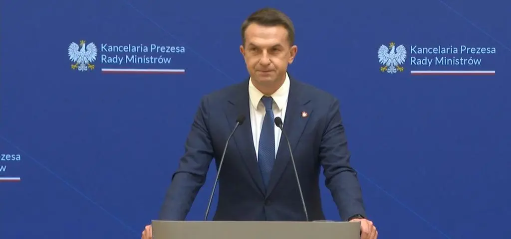 Po posiedzeniu rządu. Konferencja Adama Szłapki