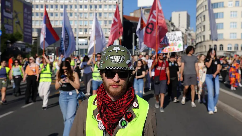 Protesty w Serbii, czerwiec 2025 roku