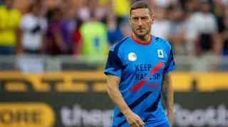Totti głuchy na krytykę. Wylądował w Moskwie 