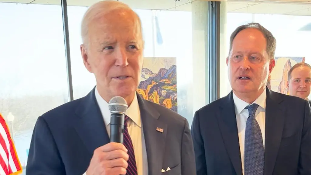 Joe Biden, Mark Brzezinski 