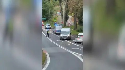 Pościg za kierowcą fiata ducato