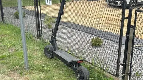 Wypadek na hulajnodze