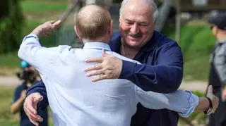 Władimir Putin i Alaksander Łukaszenka spotkali się na wyspie Wałaam