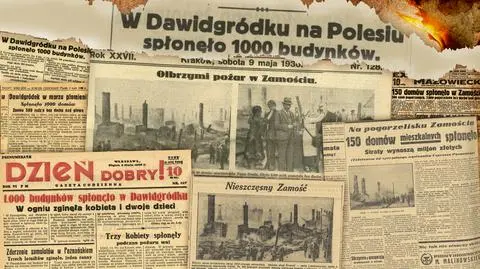 Prasa o wielkich pożarach z maja 1936 roku