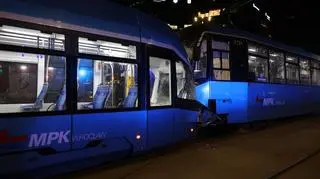 Zderzenie tramwajów we Wrocławiu