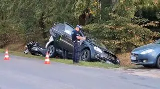 Sprawca nie udzielił poszkodowanemu pomocy i uciekł z miejsca zdarzenia