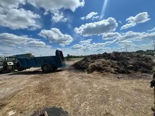 Tragedia w gospodarstwie w Złoczewie pod Sieradzem