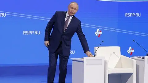 Putin na forum biznesowym w Moskwie