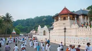 Temple of the tooth in Kandy