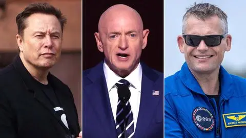 Elon Musk, Mark Kelly, Andreas Mogensen