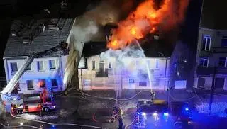 Fire at ul. Young