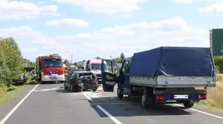 Według policji kierowca zasnął podczas jazdy
