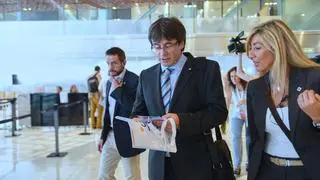 Były premier Katalonii Carles Puigdemont 