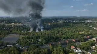 Pożar w Zabrzu