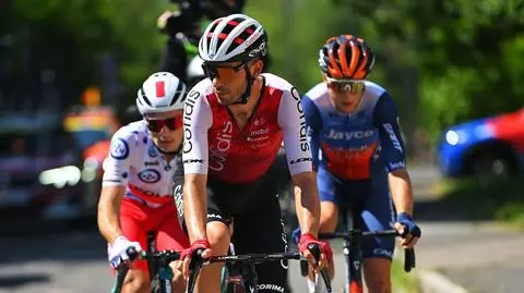 Wypadł z drogi, uderzył w betonowy przepust. Wypadek na Tour de Pologne