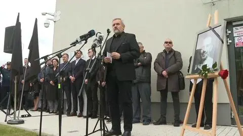 Kraków. Minuta ciszy dla zabitego lekarza