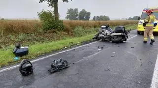 Poważny wypadek na DK 15 w województwie kujawsko-pomorskim