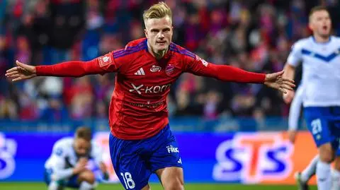 Kuzyn Haalanda bohaterem meczu polskiej ekstraklasy