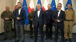 Szef MSWiA o "najbardziej poszkodowanym województwie" i "najwyższych zagrożeniach"