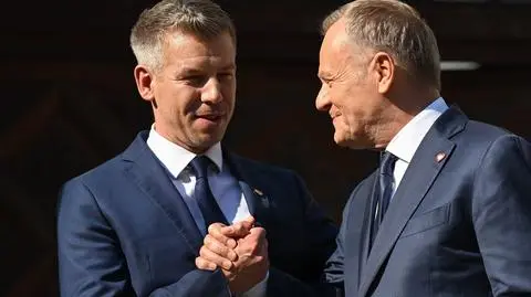 Peter Magyar i Donald Tusk