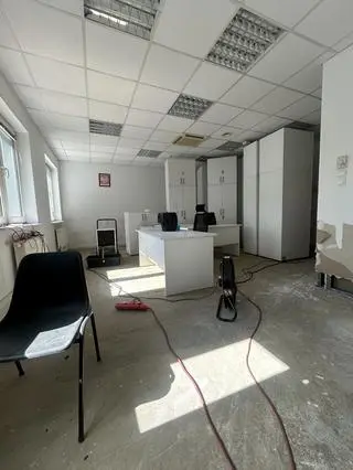 Zalane pokoje w siedzibie Prokuratury Rejonowej Warszawa-Mokotów