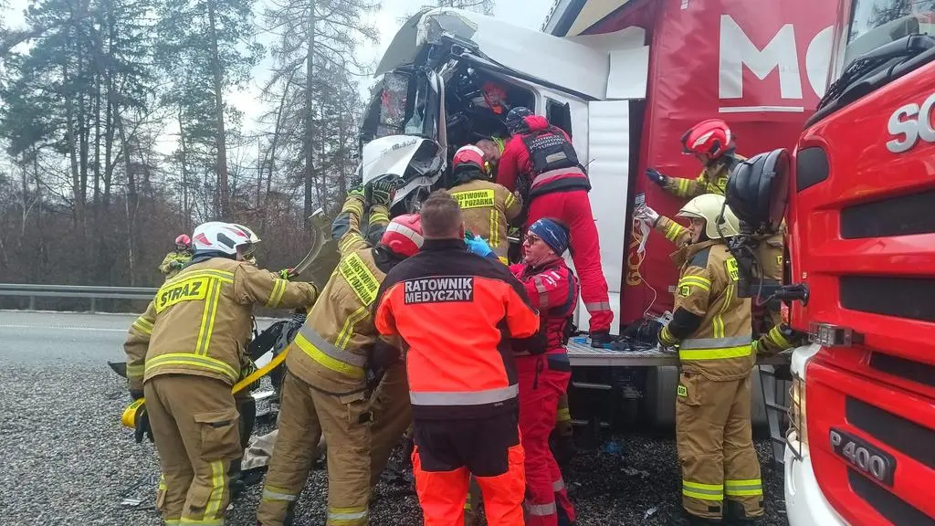 Wypadek na A4