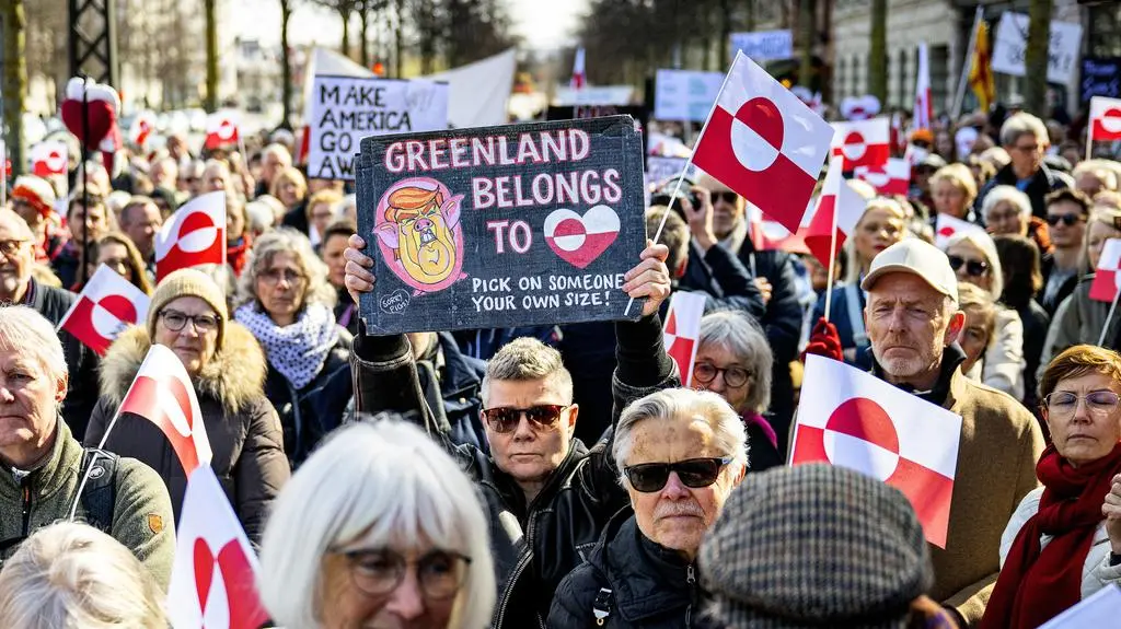 Protest w Kopenhadze w sprawie Grenlandii (2025)