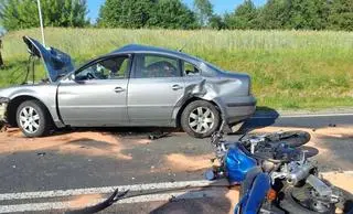 Wypadek pod Radomskiem. Nie żyje 22-latek