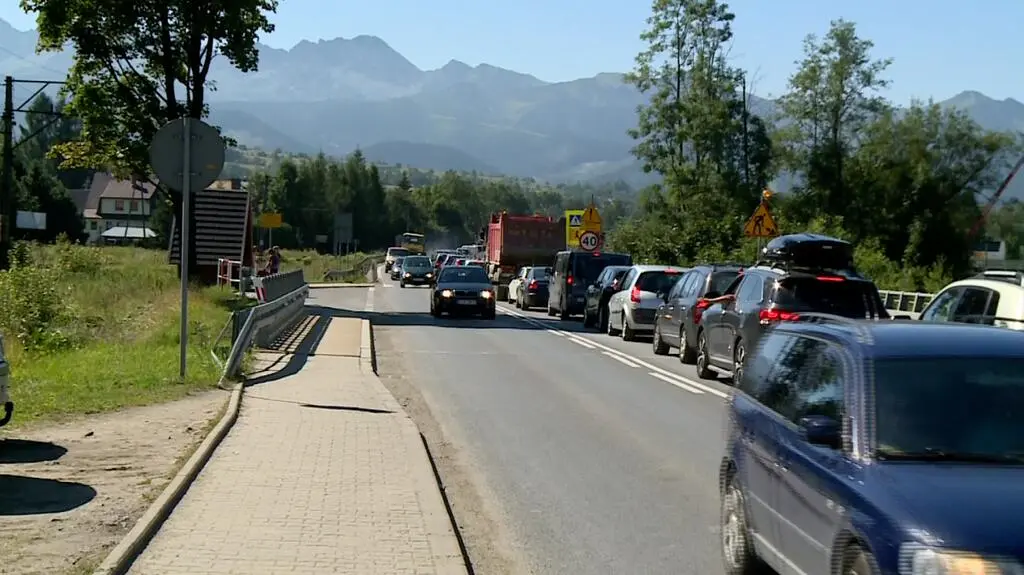 Wakacje piękna pogoda i korki