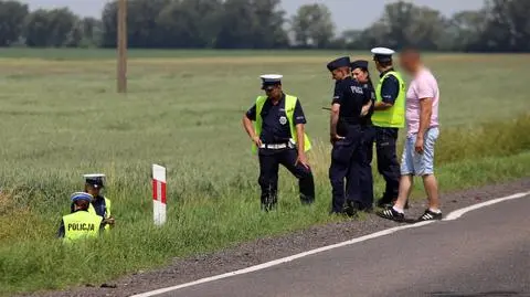 Potrącenie rowerzysty 