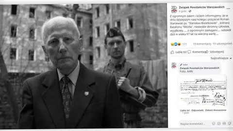 Zmarł Roman Staniewski, żołnierz Kedywu i "Miotły"
