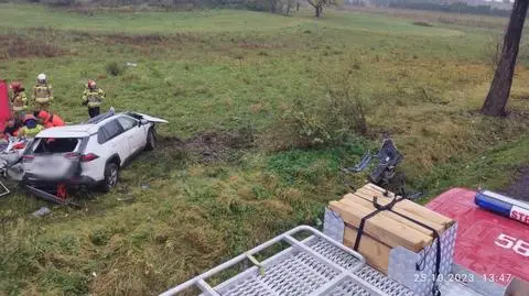 Tragiczny wypadek na DK 71 pod Zgierzem
