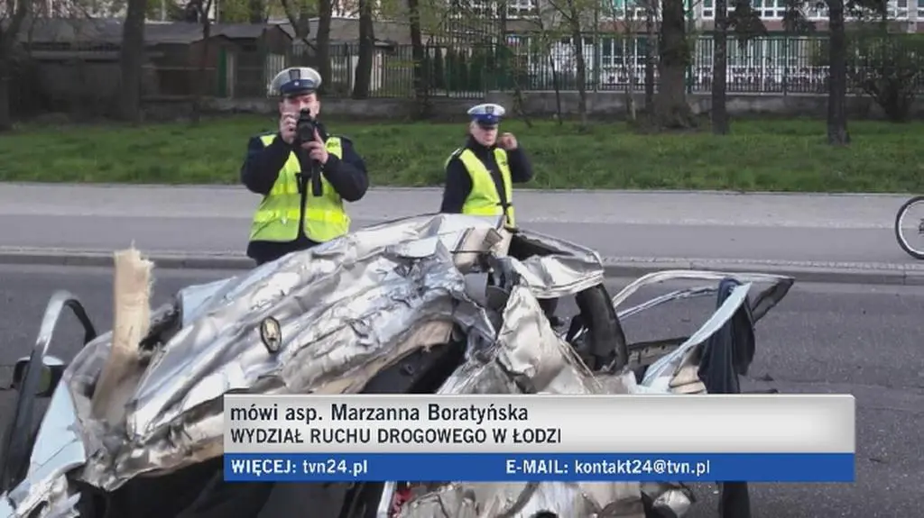 Do wypadku doszło po godz. 4