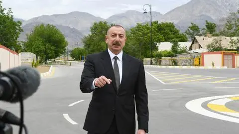 Prezydent Azerbejdżanu Ilham Alijew