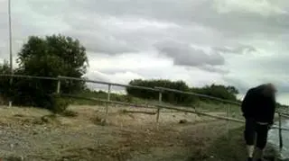 Za wejście na drogę graniczną turysta dostał mandat