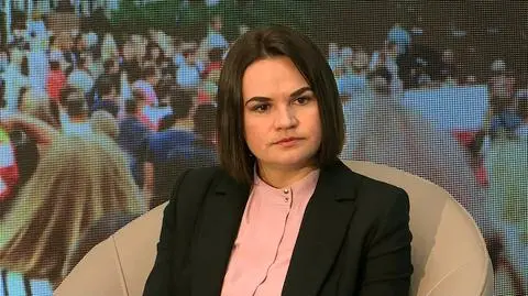 Swiatłana Cichanouska w Karpaczu