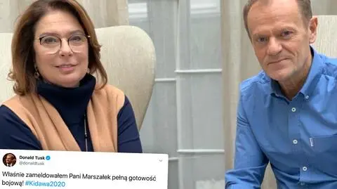 Donald Tusk melduje "pełną gotowość bojową"