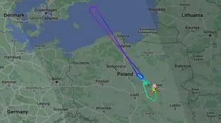 Dreamliner zawrócił na Okęcie