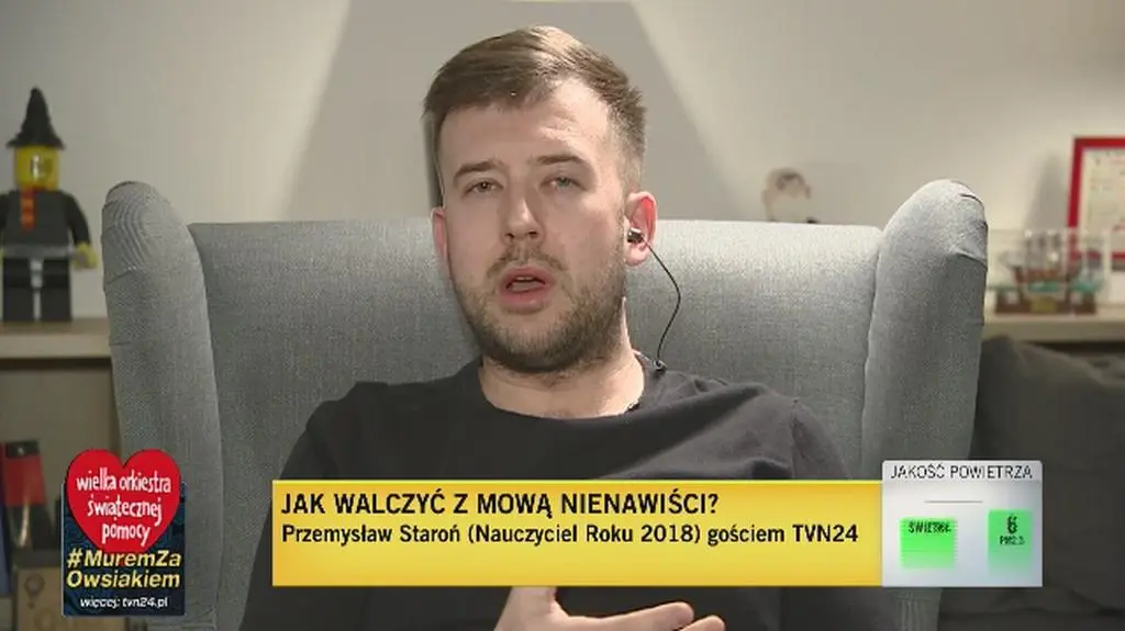Staroń: należy pokazywać skąd się bierze agresja