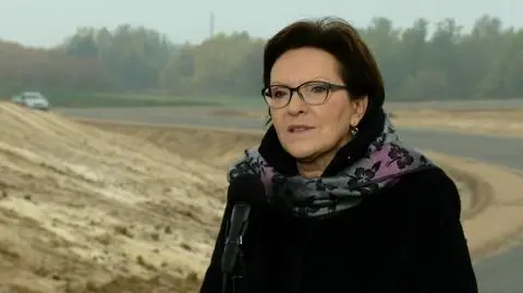 Premier krótko o incydencie przed debatą