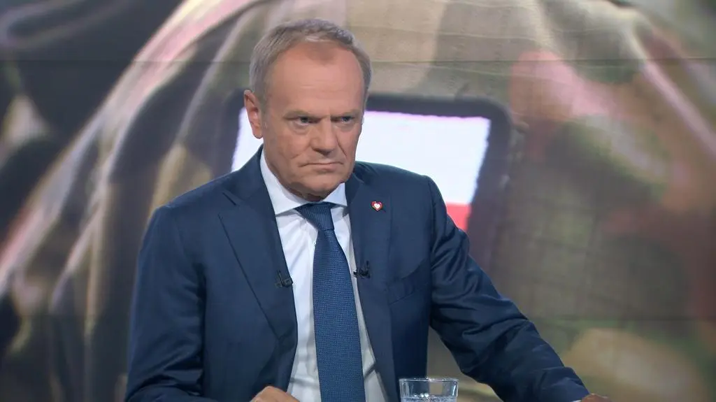 Donald Tusk in TVN24