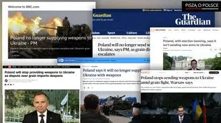 "Wściekła reakcja" u "jednego z najzagorzalszych sojuszników". Media o relacji Kijów-Warszawa 