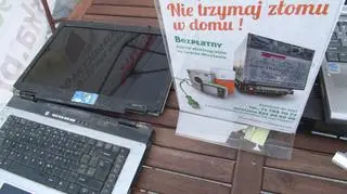 Sprzęt można było wymienić na bilety i wejściówki