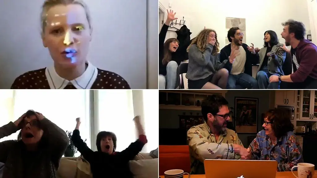 Akademia pokazała kompliację wideo na której widać radość nominowanych