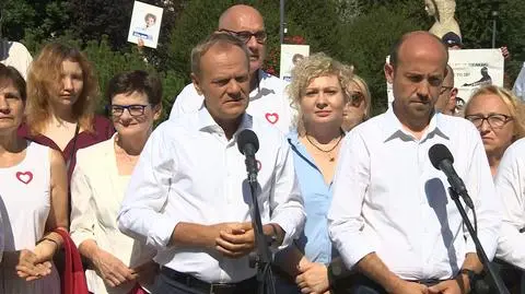 Donald Tusk o "zadaniu numer jeden" dzień po słowach Jarosława Kaczyńskiego o kobietach