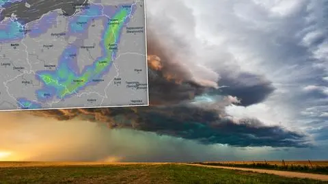 Chłodny front przyniesie deszcz i burze. Aura będzie dynamiczna