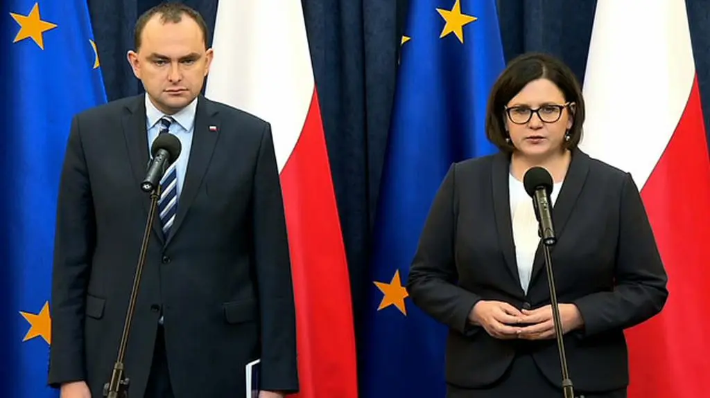 Konferencja Małgorzaty Sadurskiej